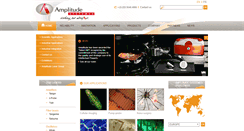 Desktop Screenshot of amplitude-systemes.com